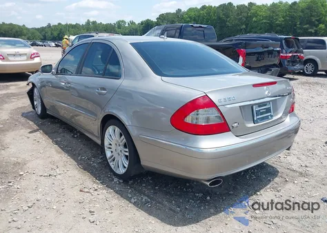 2008 Mercedes-Benz E 350 4Matic из США, поврежденный, VIN WDBUF87X38B190098